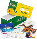 Spanish Vocabulary Flash Cards – 600 Full Color Cards [Updated 2025 Edition] Educational Language Learning Resource - Memory & Sight Words – Game Like Play - Kids, Grade School, Classroom, Homeschool by TinyTreasures Baby Boutique