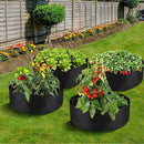 LBTING 4Pcs 30 Gallon Plant Grow Bags, Fabric Raised Planting Bed Heavy Duty Non-Woven Fabric Planter Pots for Garden Vegetables Flowers by GreenHaven Gardens