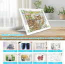 Phylosal Rechargeable A3 LED Light Pad with Built-in Stand, Magnetic Tracing Light Box for Drawing, Diamond Art Light Board with Side Button, Super Bright Light Table for Diamond Painting, Sketching by TinyTreasures Baby Boutique