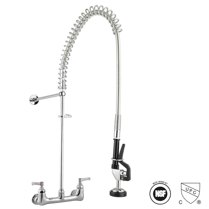 Aquaterior Kitchen Faucet Pre-Rinse Commercial Style Pull Out