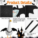 Halloween Goose Outfit Lawn Porch Goose Outfit Spider Bat Costume Plastic Goose Clothing for 23" Goose Halloween Outdoor Patio Yard Lawn Art Decoration(Bat) by GreenHaven Gardens
