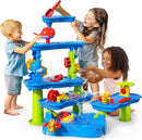 CozyBomB™ Water Table for Toddlers 3-5 | Outdoor Toys Water Play Table, Magnetic Fishing Toy Game, Summer Splash Pond Showers Sand Activity, Sensory Party Birthday Gift Kids Ages 4-8 9-12 (5-Tiers) by TinyTreasures Baby Boutique