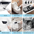 Handheld Steam Cleaner 2500W, 15s Fast Heat-Up pressurized steam cleaner with 1.1L Tank, 6-Level Adjustable Steam Cleaner for Home, Car Detailing, Grout Tile, Couch, Floor Cleaning(White 2) by TinyTreasures Baby Boutique
