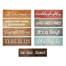 Custom Wood Signs Personalized | Farmhouse Decor | Personalized Signs | Personalized Rustic Wood Signs | Father's Day Gift | Custom Sign | Ready to Hang! (3.5x12 Inches) by CozyNest Decor
