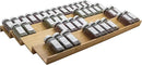 Bamboo Spice Rack Drawer Organizer - 8-Piece Set - 13" Wide Per Piece - Combine Into 26" Wide Rack by CozyNest Decor