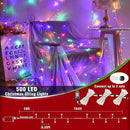 Vivideal 165ft Easter Lights Outdoor Waterproof, 500 LED Pastel Lights for Easter Clear Wire with 8 Modes, Plug in Pastel Fairy String Light for Bedroom Tree Home Party Garden Decorations by GreenHaven Gardens