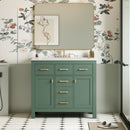 Bathroom Vanity With Sink Combo Set, Modern Bathroom Cabinet With 4 Drawers by Unique Piece Furniture