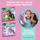 Craft-tastic - Make a Friend Pony - Mini Sewing Kit, Arts and Crafts, Kids Crafts, Art Supplies, Craft Kit Makes 1 Easy-to-Sew Stuffie with Clothes & Accessories, Bonus Travel Tote Included Ages 5+ by TinyTreasures Baby Boutique