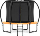 JUMPZYLLA Trampoline Outdoor 8FT 10FT 12FT 14FT 15FT 16FT with Enclosure and Ladder, ASTM Approved Recreational Trampoline for Kids and Adults, Anti-Rust Coated Frame by TinyTreasures Baby Boutique