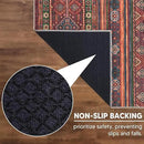 Keen Home Design 2x7 Rug - Machine Washable Runner Rug with Non-Slip Backing, Ideal for Hallway, Entryway, Kitchen, Laundry Room - Vintage, Easy Clean, Durable, Low Pile Rug - (2'6" x 7') by CozyNest Decor