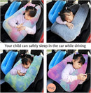 Travel Pillow Car Pillow Kid Car Sleeping The Sleeping Aid for Adults and Kids on Road Trips Kids Travel Pillow Colorful Green by TinyTreasures Baby Boutique