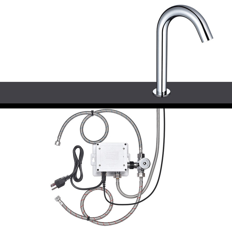 Aquaterior Motion Sensor Touchless Faucet Hot & Cold