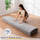 MAXYOYO 1.2" Thick Baby Play Mat for Floor, 78"x 78" Foldable Playpen Mat, Tummy Time Foam Mats Ultra Soft Support, Padded Carpet with Non-Slip Backing for Infant,Kids and Toddler Crawling, Grey by TinyTreasures Baby Boutique