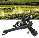 Rocking Arm Sprinkler, 1.5in to 1in DN25 Female Thread Adjustable 360 Degree Rotating Rocking Arm Impact Mini Sprinkler with Nozzle Set by GreenHaven Gardens