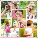 INNOCHEER Kids Explorer Kit & Bug Catcher Kit & Safari Costume Kit, Outdoor Exploration Set with Hat, Vest, Butterfly Net and Bugs Book for Boys Girls 3-12 Years Old (Camouflage Pink) by TinyTreasures Baby Boutique