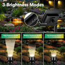 POPOSOAP Solar Pond Lights, 3-in-1 Warm White Underwater Pond Lights, IP68 Waterproof LED Landscape Spotlights for for Pond, Garden, Patio, Fountain, Pool, Waterfall Decoration(3 Head Lamp) by GreenHaven Gardens