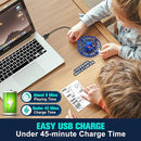 Hand Operated Drone Toy for Kids - Easy Fly Hover Drone with AI Motion Sensor, Rechargeable Drones for Kids 8-12 & 6-8, Safe Mini Quadcopter with Auto Hover, 360 Flip/Roll, Perfect Boys Girls Drones for Age 4-6-8-12 Birthday Gifts by TinyTreasures Baby Boutique