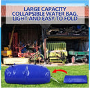 Kingdder Large Capacity Water Storage Bladder Emergency Water Bladder Tanks Foldable Storage Tank Portable Rainwater Bag for Drought Resistance Fire Protection Agricultural Irrigation(110L) by GreenHaven Gardens