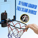 HopeRock Large Indoor Basketball Hoop for Kids Teens Adults, 24 X 16 Inch Over The Door Basketball Hoops with Electronic Scoreboard, Basketball Toys Birthday Gifts for Boys Girls by TinyTreasures Baby Boutique