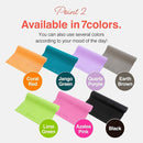 Folding Yoga Travel Pilates Mat Foldable Easy to Carry to Class Beach Park Tear resistant Travel Picnics 4mm Thick 9 Colors by TinyTreasures Baby Boutique