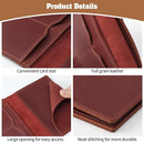 Jack&Chris Leather Passport Holder, Handmade Passport cover, Travel Wallet Cover Case for Men and Women, Leather Travel Documents Organizer Protector, JC107 by TinyTreasures Baby Boutique