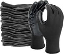 Evridwear Work Gloves with Grip Rubber Coated for Men Women Warehouse Mechanic,12 Pairs Bulk by GreenHaven Gardens
