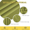 NICETOWN Fresh Green Blackout Curtains for Living Room, Window Treatment Thermal Insulated Room Darkening Grommet Drapes Sound Dampening for Bedroom, 2 Panels, W37 x L72 by TinyTreasures Baby Boutique