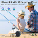XLEADER Mini Bluetooth Speaker (Travel Case Provided) HD Sound&Rich Bass, Touch Design, 12-15H Playtime, Support Aux Input, Micro SD, Mic, Small, for iPhone Laptop Shower Office, Ideal Gifts, Gold by TinyTreasures Baby Boutique