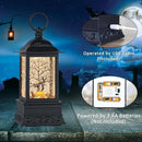 Halloween Snow Globe Black Cat Lantern, Glitter Lighted Snow Globes Halloween Decorations for Home, Light Up Snowglobe Halloween Décor by CozyNest Decor