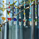 Crystalsuncatcher Crystal Glass Guardian Angel Rainbow Maker Collection Suncather,Set of 7 by GreenHaven Gardens