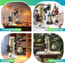 Json Garden Bear Statue with Solar LED Lantern, Gifts for Mom Yard Art, Whimsical Figurine Large Sculpture Lighted Outdoor Mother's Day Spring Decorations for Lawn, Porch by CozyNest Decor