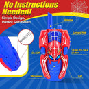 Vvinca Spider Walkie Talkies for Kids Toys Ages 3 4 5 6 7 8 9 10 Boys Girls 2 Pack Superhero Toys Lanyard Long Range Clear Sound Outdoor Game Camping Gear Spy Gadgets & Easter Christmas Birthday Gifts by TinyTreasures Baby Boutique