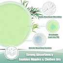 wegreeco Nursing Breast Pads (14 Pack)+Laundry Bag & Travel Storage Bag, 2 Sizes: 3.9/4.7inch - Washable & Reusable Breastfeeding Nursing Pads (Passion, Large, Daytime Use) by TinyTreasures Baby Boutique
