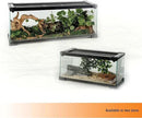 Zilla QuickBuild Reptile 65 Gallon Glass Terrarium Habitat with Sliding Door For Geckos, Snakes, Lizards, Frogs, Turtles, and Tortoises, 48" x 18" x 18" by CozyNest Decor