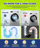Deep Cleaning Washing Machine Cleaner Tablets, No More Odor & Pet Fur Washing Machine Cleaning Tablets, Washer Cleaner For HE Top Front Load, Septic Safe, 24 Counts/1 Year Supply by CozyNest Decor
