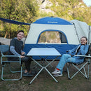 KingCamp Folding Camping Table Aluminum Roll Up Table Oversized Large Camp Table Stable Portable Outdoor Folding Table for Picnic Camping Barbecue Backyard Party,57.4''×31.4''4-6 Person,Support 176lbs by GreenHaven Gardens