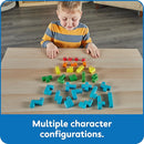 hand2mind Numberblocks Wooden Building Blocks Activity Set, Wood Stacking Toy, Counting Blocks, Numbers for Toddlers, Math Games, Logic Puzzles, Preschool Learning Activities, Kids Birthday Gift by TinyTreasures Baby Boutique