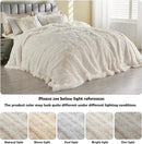 GONAAP Fuzzy Faux Fur Throw Blanket Queen Size Ivory Super Soft Cozy Plush Fuzzy Shaggy Blanket for Couch Sofa Bed (Ivory, Queen(90"x90")) by CozyNest Decor