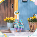 Suzile Easter Goose Outfit Clothes for 23 High Cement for Plastic Lawn Clothing Porch Goose Clothes Lawn Garden Costume by GreenHaven Gardens