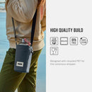 BLACK + BLUM Insulated Bottle Bag - Made with Recycled PET and BPA Free - Bottle Bag for On The Go, Slate by TinyTreasures Baby Boutique