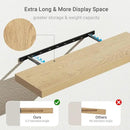 10 inches Deep Floating Shelves 36 inch Long, Single Wall Shelves Heavy Duty 70 lbs for Bedroom, Bathroom, Living Room, Kitchen, Office, Modern Shelf Home Decor, Set of 1, Oak by CozyNest Decor