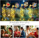 Solar Lights Outdoor Decorative,Metal Solar Watering Can Lights with Hummingbird, Waterproof Garden Stake for Yard Lawn Patio Pathway Landscape by CozyNest Decor