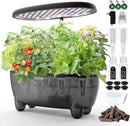 Indoor Hydroponics Growing System, 12 Pods Smart Herb Garden Planter with LED Grow Light Plant Germination Kit (No Seeds), Ideal Gift for Gardening Lovers, Gift Ideas for Women Men by GreenHaven Gardens