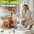 Multi-Surface Handheld Pressurized Steam Cleaner with 13 PCS Accessory ，Portable Steamer for Cleaning, Multipurpose Steam Cleaner for Home/Car/Bathroom/Grease/Upholstery/Floor/Grout and More (White) by TinyTreasures Baby Boutique