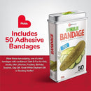 BioSwiss Bandages, Pickle Shaped Self Adhesive Bandage, Latex Free Sterile Wound Care, Fun First Aid Kit Supplies for Kids, 50 Count by TinyTreasures Baby Boutique