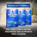 Whitening Strips for Sensitive Teeth 21 Treatments, Mint – Enamel Safe, Peroxide-Free Coconut Teeth Whitening Strips with Natural Enzymes – Gentle White Stips for Sensitive Gums & Daily Oral Care by CozyNest Decor