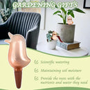 4 Pack Self Watering Spikes,Indoor Plant Watering Globes,Bird Shape Automatic Irrigation Spikes,Self-Watering Terracotta Spike,Plant Watering Devices(Red) by GreenHaven Gardens