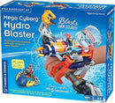 Thames & Kosmos Mega Cyborg Hydro Blaster STEM Experiment Kit, Toy of The Year Finalist - Build a Wearable Hydraulic-Powered Water Toy & Gripper, Shoots Water Up to 20 Feet, Transforms Into 5 Models by TinyTreasures Baby Boutique