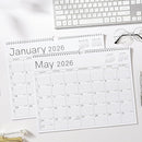 2026 Wall Calendar - 2026 Calendar from Jan. 2026 - Dec. 2026, 14.6" x 11.4", 12 Months Wall Calendar 2026, Thick Paper, Twin-Wire Binding, Simple Design by TinyTreasures Baby Boutique