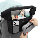 Accmor Universal Stroller Organizer with Insulated Cup Holder Detachable Phone Bag and Shoulder Strap,Stroller Bag Caddy Organizer Fits for Uppababy, Baby Jogger, Britax Strollers by TinyTreasures Baby Boutique